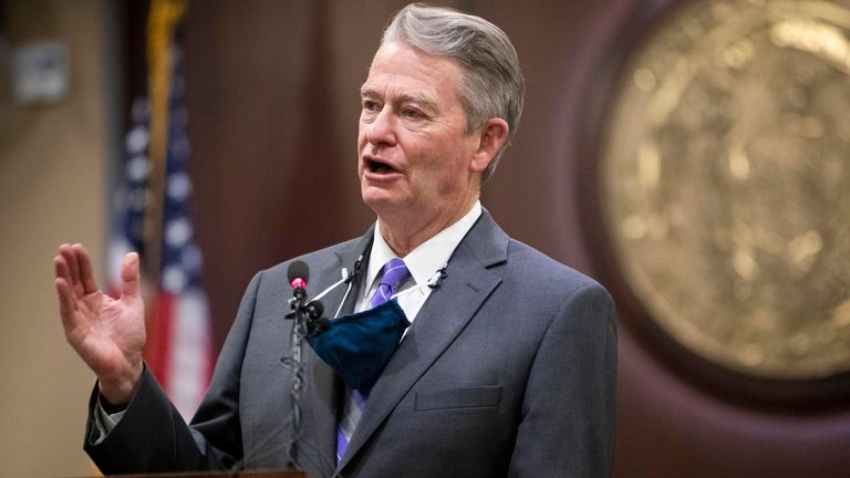Idaho Gov. Brad Little shared doubts about the abortion bill