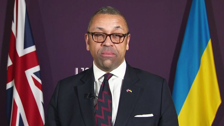 Foreign Office Minister James Cleverly