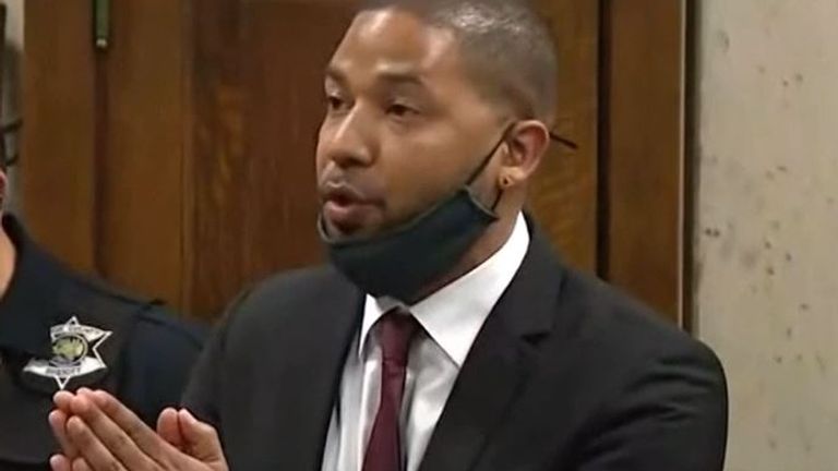 Jussie Smollett tells judge he is innocent after being sentenced to jail time
