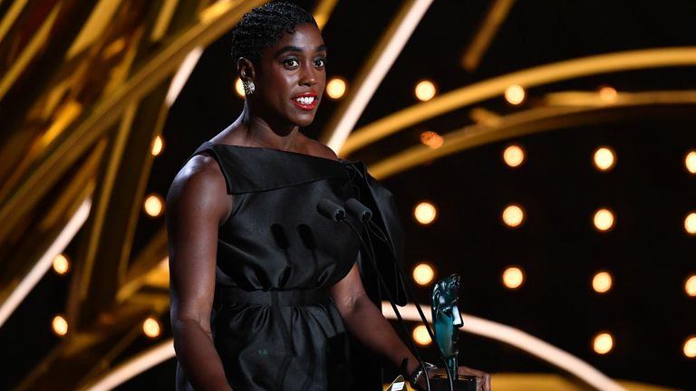 Rising star Lashana Lynch paid tribute to her working class roots