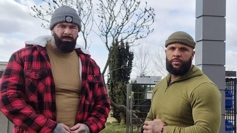 Kai Portlock and Leon Dawson are delivering aid to the Ukraine border