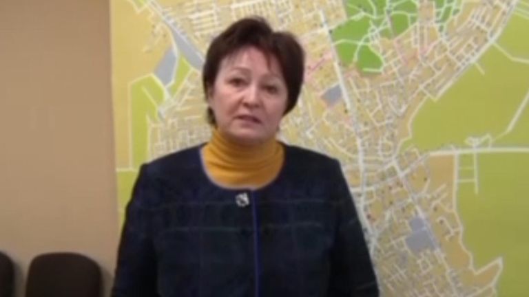 &#39;new mayor&#39; of Melitopol - Galina Danilchenko