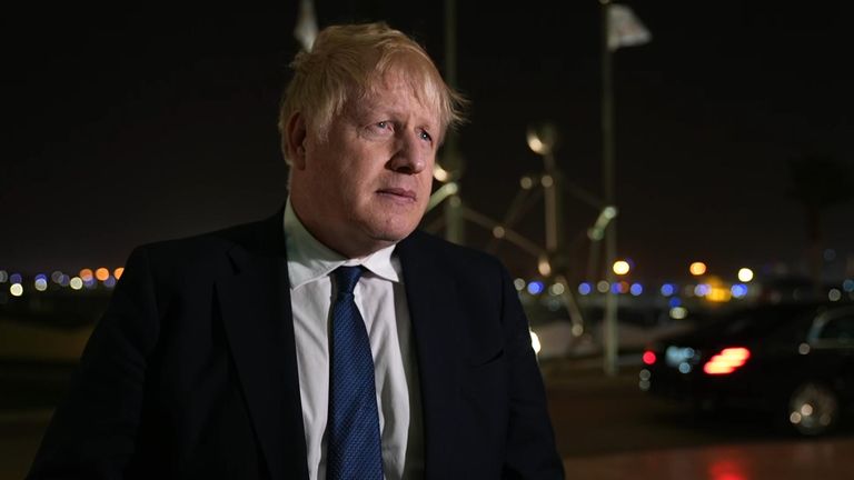 Speaking from Saudi Arabia, Mr Johnson welcomed the decision to release the two British nationals, while also paying tribute to Richard Ratcliffe.