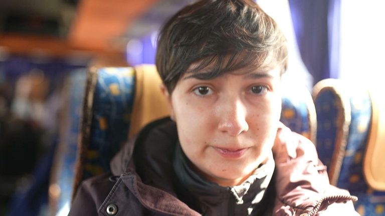 26-year-old Julia is fleeing Odesa