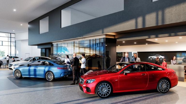 Pendragon owns car showrooms across the country. Pic: Pendragon