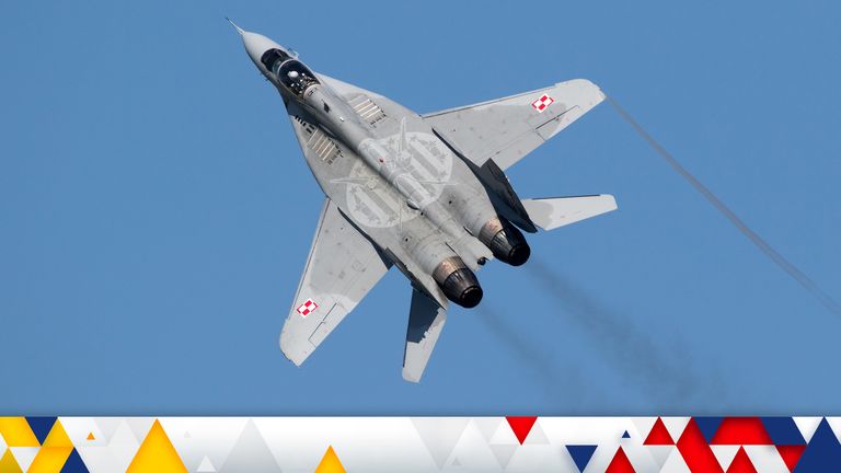 Polish Air Force MiG-29. File pic
