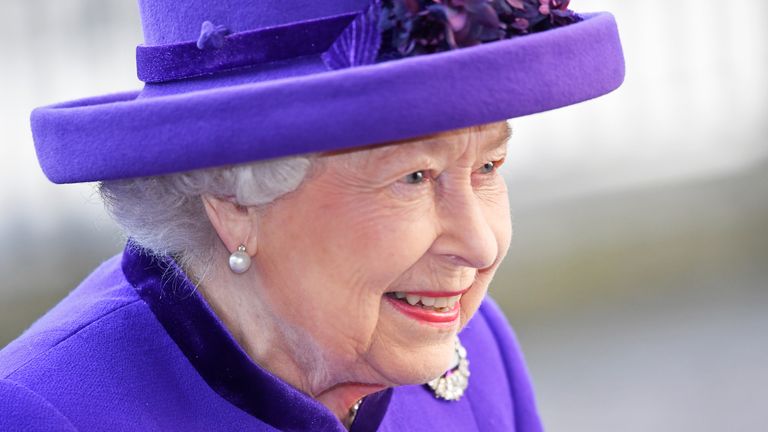 The Queen at the Commonwealth Day service in March 2019