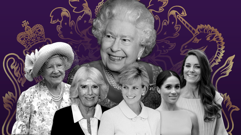 The Queen was known for her strong relationships with other women in the Royal Family
