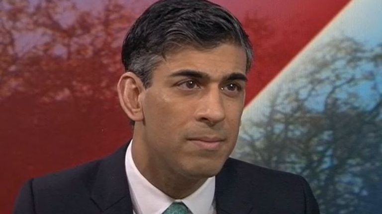 Rishi Sunak says that Brexit and Ukraine's situation are 'not analogous'