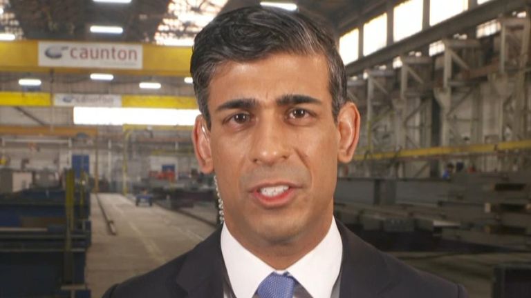 Rishi Sunak defends his approach to cost of living crisis