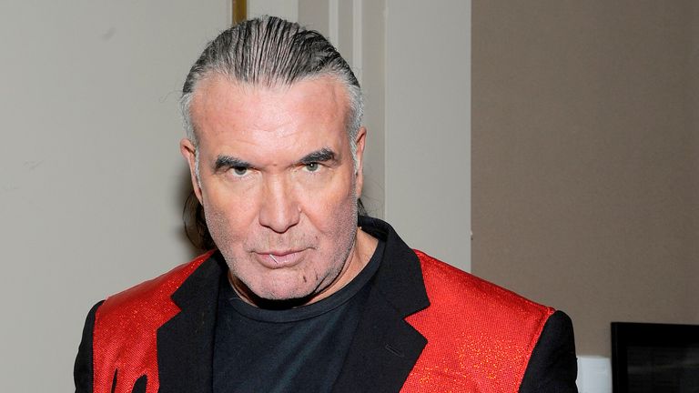 Scott Hall made his name in WWE as Razor Ramon, and stars of the wrestling world have been wishing him well. Pic: AP/ George Napolitano/MediaPunch /IPX