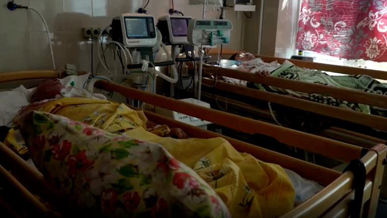 Wounded soldiers in Mykolaiv hospital