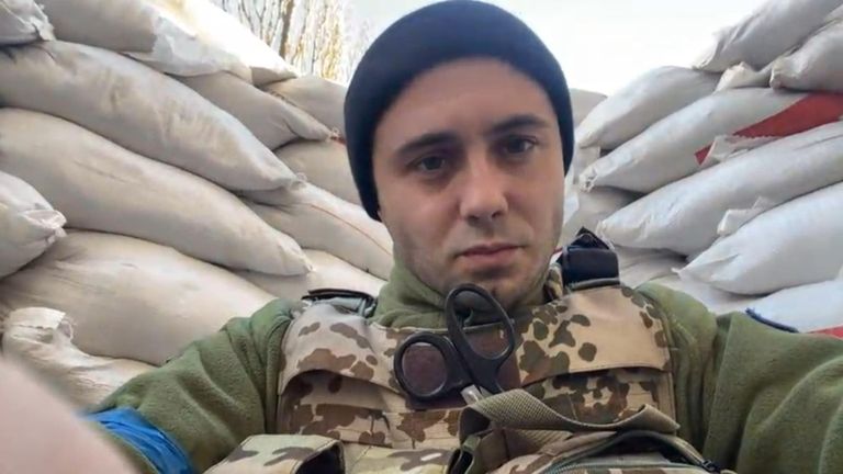 Taras Topolia is a well know popstar in Ukraine, along with his band Antytila. But he is now helping injured soldiers in the war with Russia. 