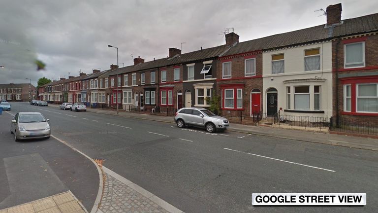 A girl was shot on Upper Warwick Street in Toxteth at around 5.10pm on Tuesday
