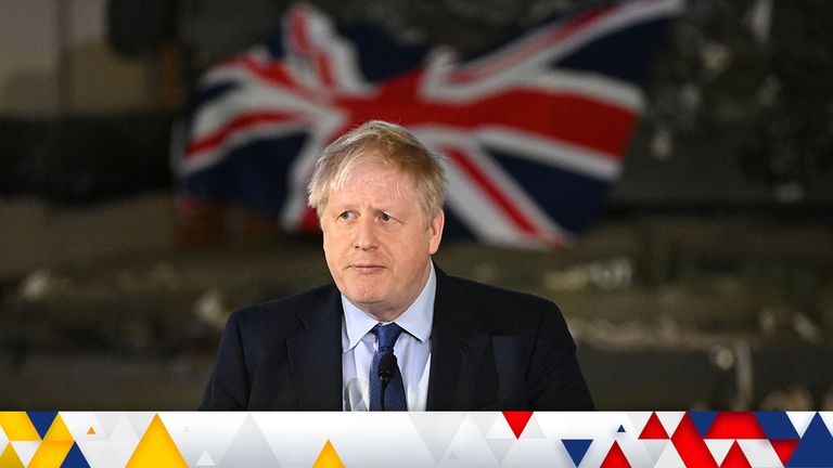 In an essay in The New York Times, Mr Johnson said: &#39;The world is watching. It is not future historians but the people of Ukraine who will be our judge&#39;