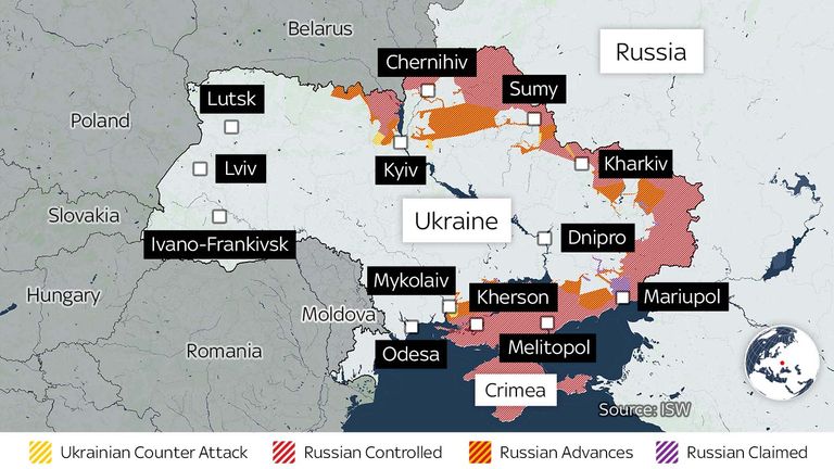 Ukraine map