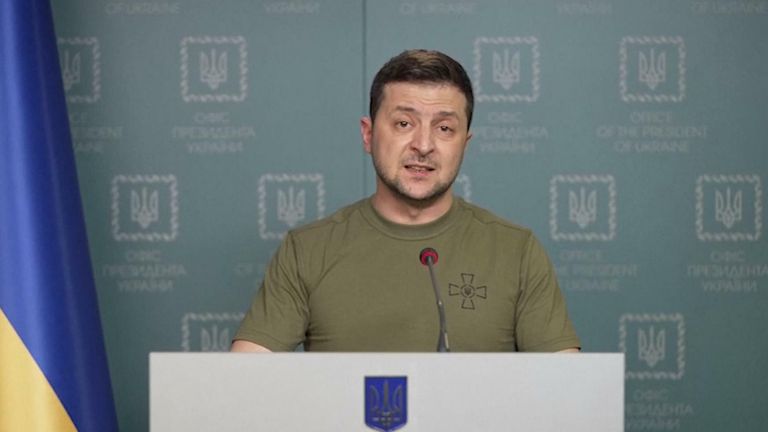 Volodymyr Zelenskyy criticised NATO