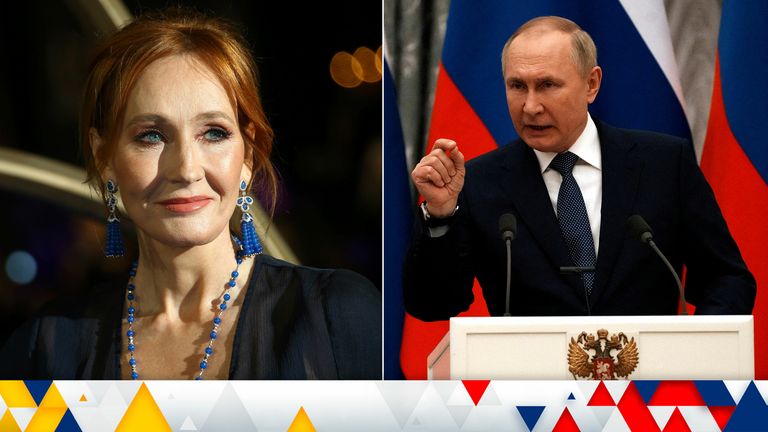  JK Rowling  and Vladimir Putin