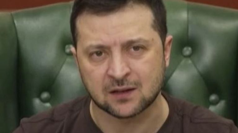 Volodymyr Zelenskyy warns Russia not to use chemical weapons in Ukraine