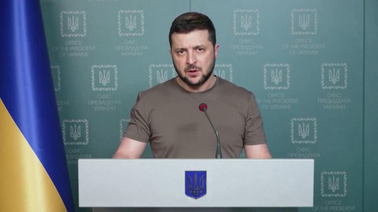Volodymyr Zelenskyy says that positive sounds from the negotiating table do not drown out Russian shelling