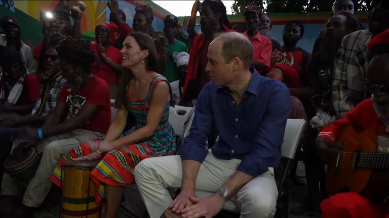 Duke and Duchess of Cambridge are visiting Jamaica