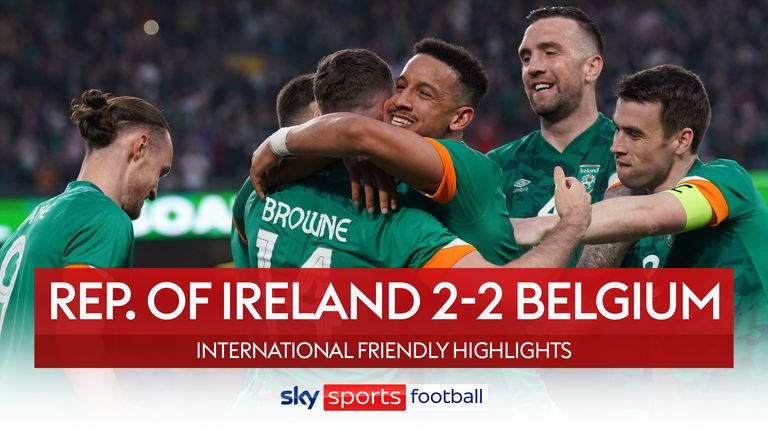 Irlandia vs belgia