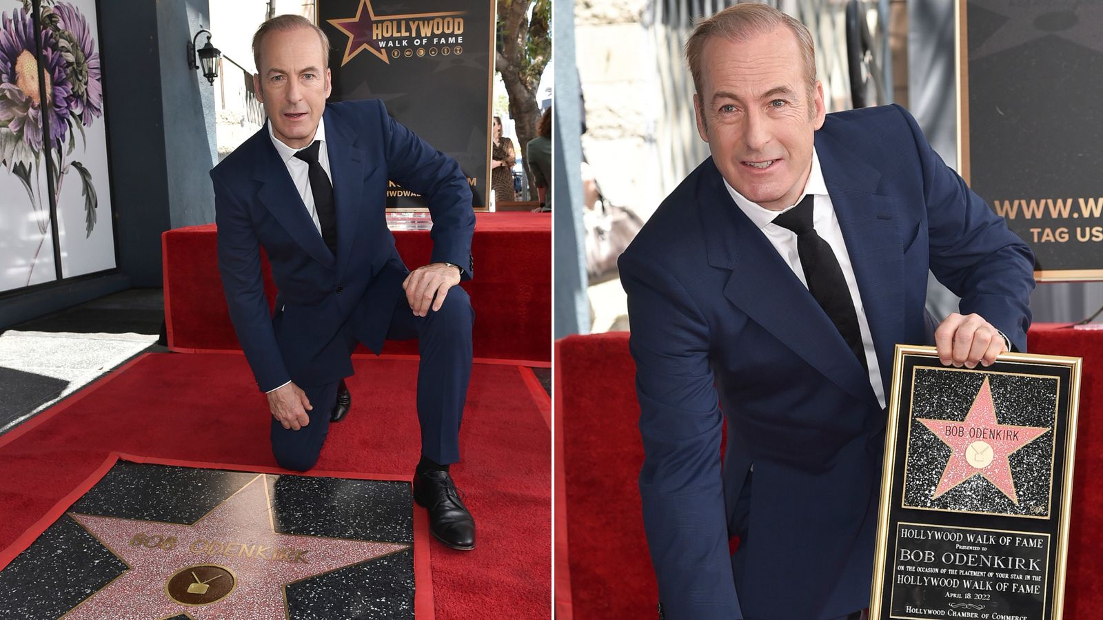 Better Call Saul star Bob Odenkirk jokes about hating Hollywood as he  receives Walk of Fame star | Ents & Arts News | Sky News