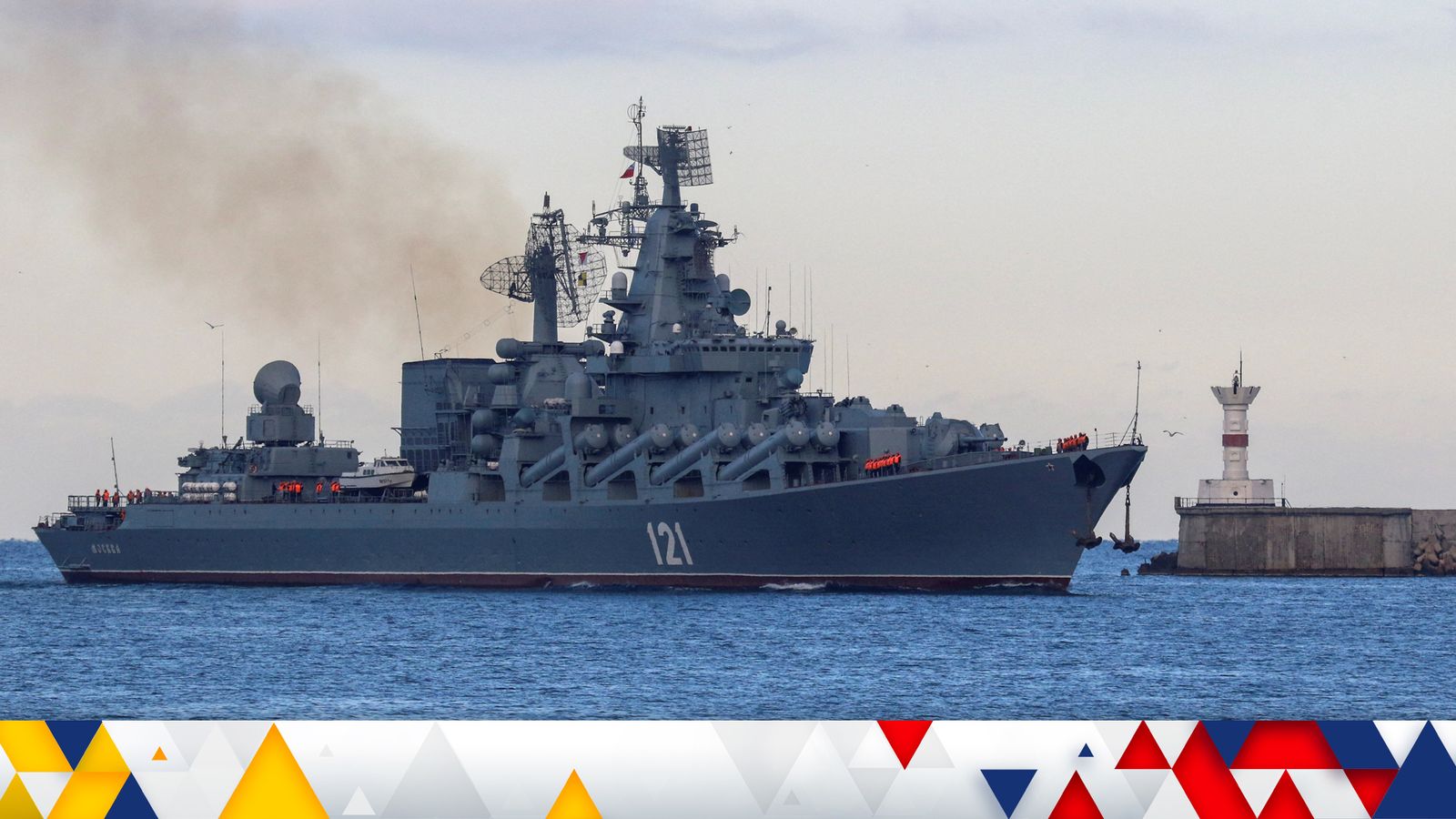 Guerre d’Ukraine: la Russie admet que le vaisseau amiral de la flotte de la mer Noire est en flammes alors que l’Ukraine revendique une attaque au missile |  Nouvelles du monde