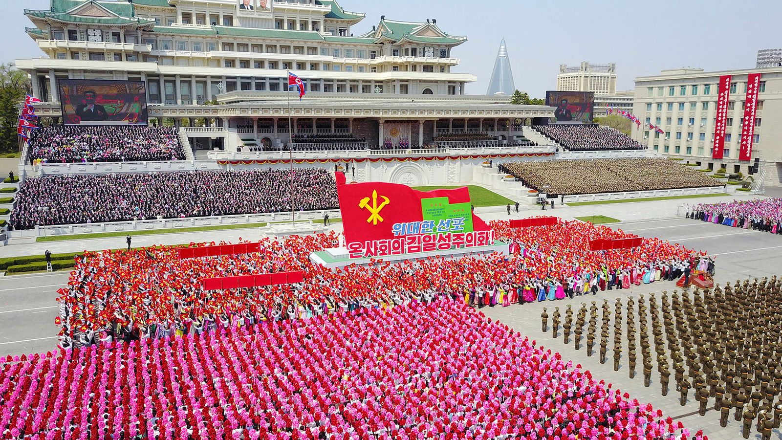 парад северная корея