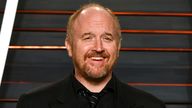 Louis CK won best comedy album at the Grammys - despite criticism of his return to the spotlight. Pic: AP