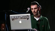 DJ Tim Westwood performing at the Wireless Festival in Finsbury Park, north London in 2014