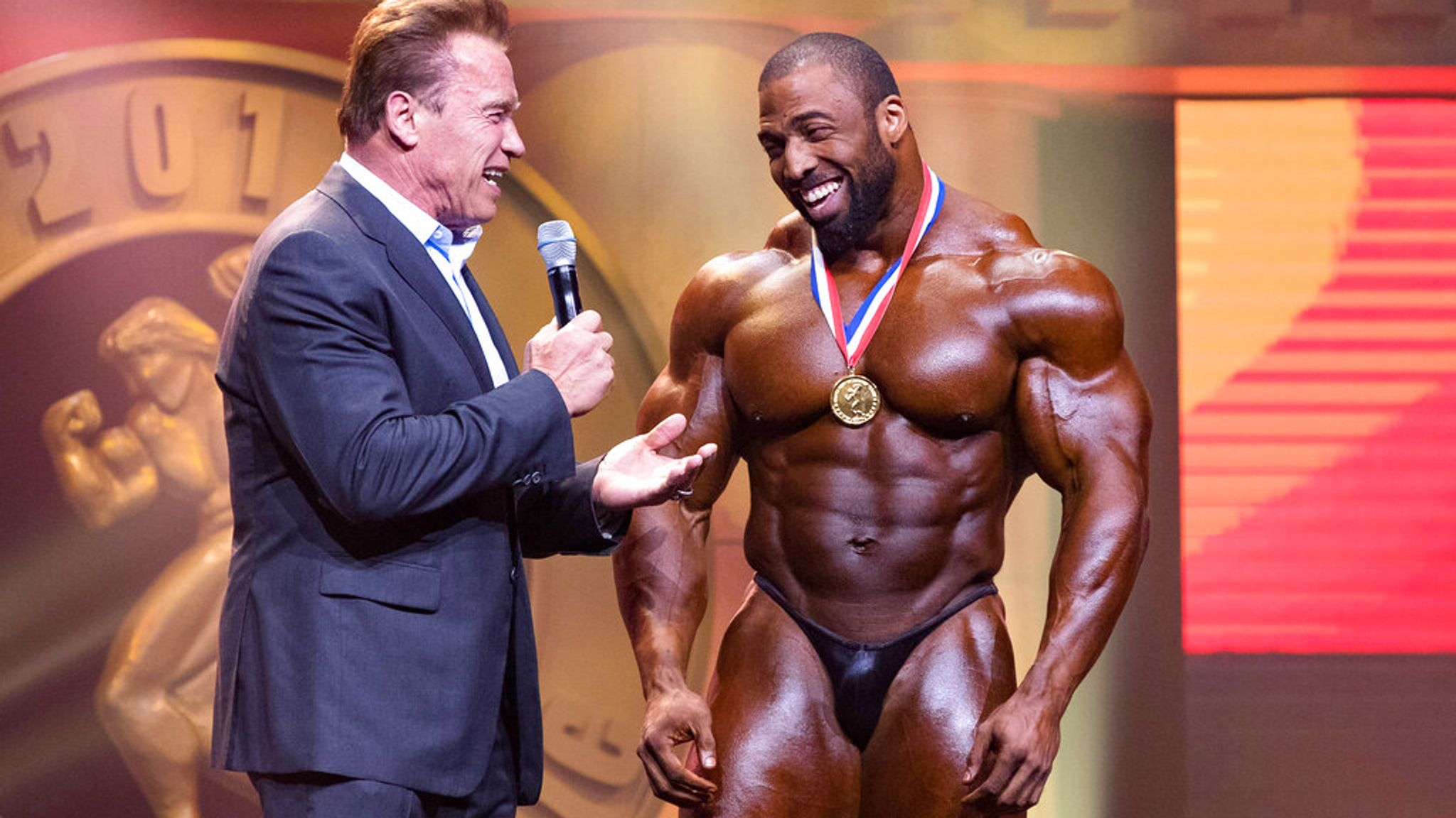 Cedric McMillan: Tributes paid after bodybuilding champion dies aged 44 |  World News | Sky News