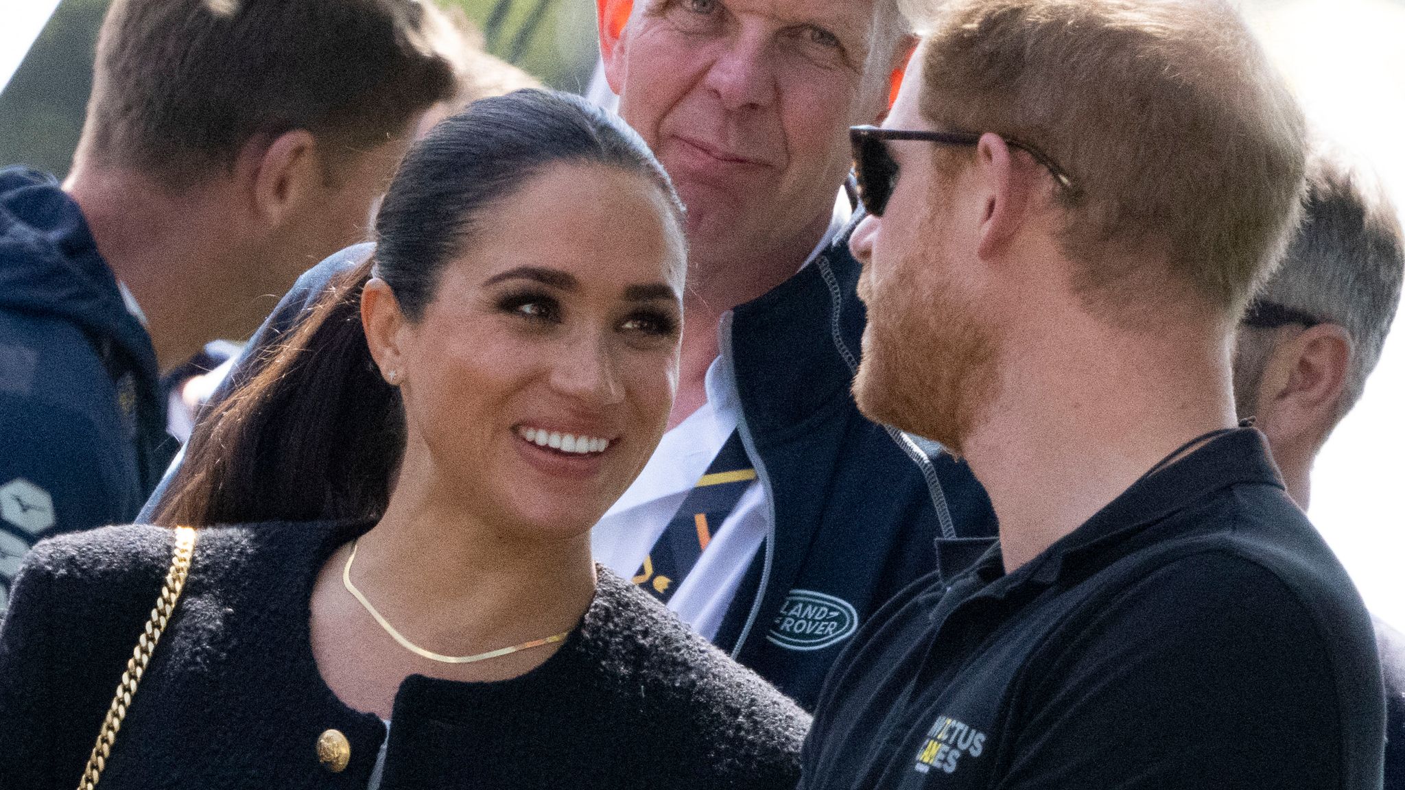Meghan And Harry In Intimate Display On Stage As Pair Open Invictus Games In The Netherlands