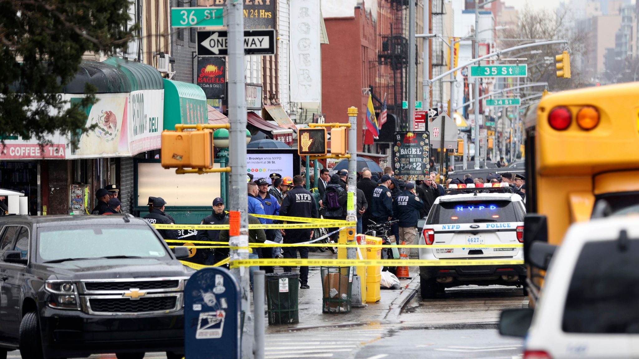 New York subway shooting: Wanted man arrested in Manhattan after ...