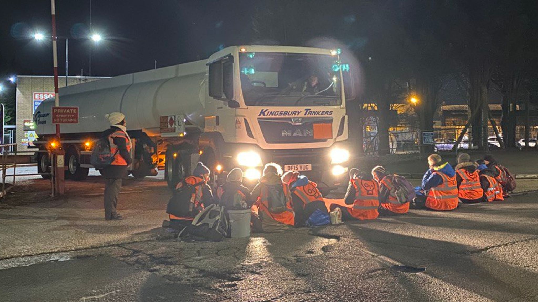 Just Stop Oil: At least 13 people arrested in Essex as protest group ...