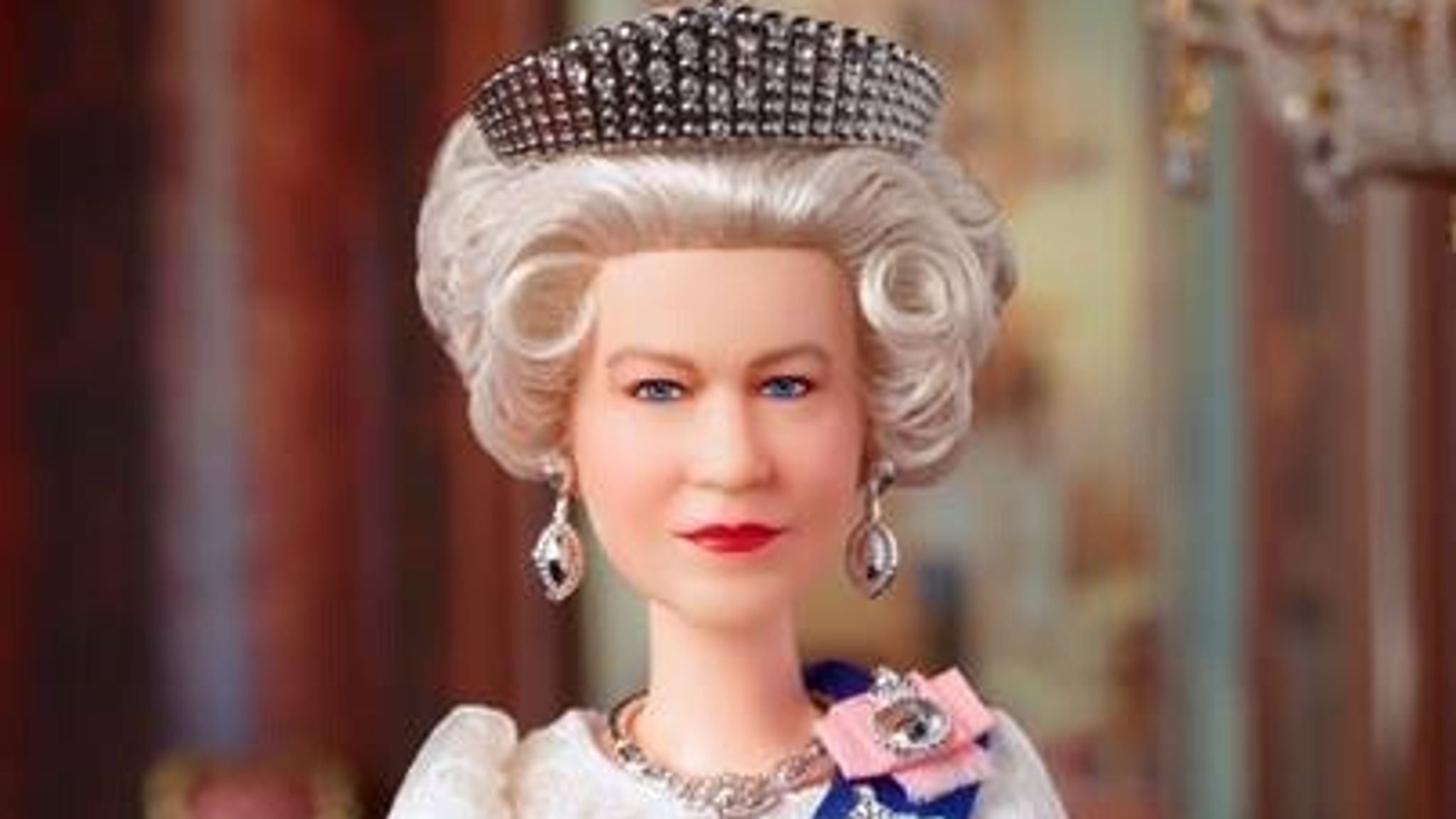The Barbie Queen doll among the souvenirs to celebrate the Platinum Jubilee
