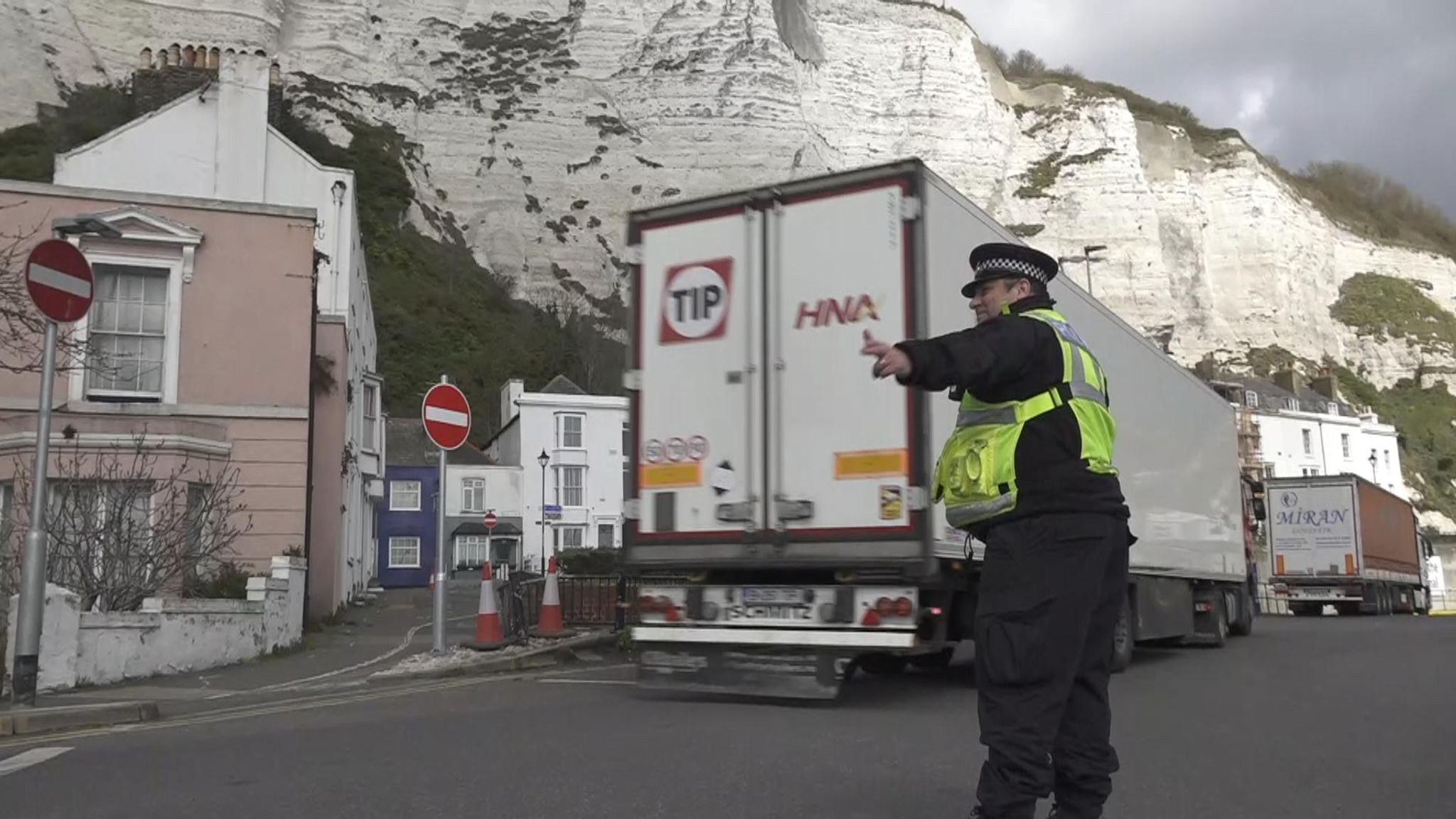 Dover Long queues as ferry services to Calais and Dunkirk disrupted by
