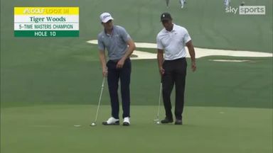 Tiger primes his putter ahead of Masters return