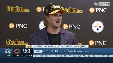 Pickett 'incredibly happy' to remain in Pittsburgh