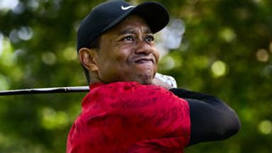 Woods practises ahead of PGA Championship