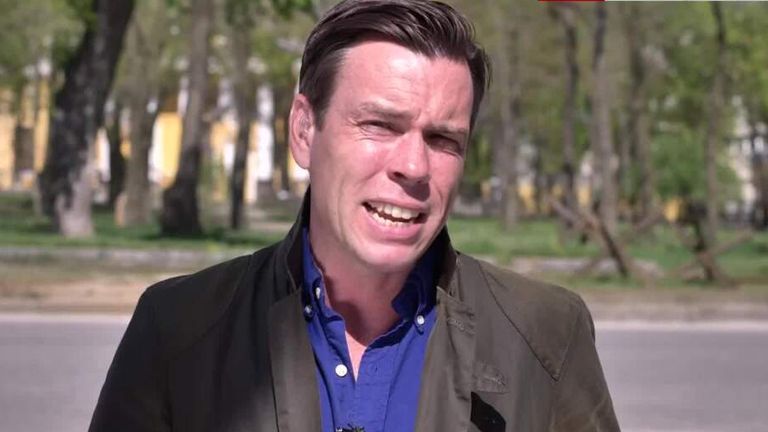 Sky&#39;s Mark Stone in Dnipro says Ukraine needs more weapons to push back against Russian forces.