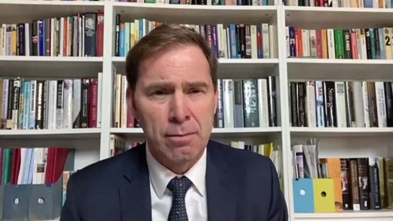 Tobias Ellwood MP told Kay Burley that he thinks prime minister, Boris Johnson,  should 'step back' as the country needs a leader during to navigate the current crisis. 