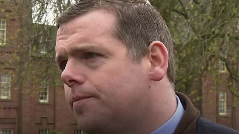 The leader of the Scottish Conservatives, Douglas Ross said it was right that Sunak answered questions on the issue. 