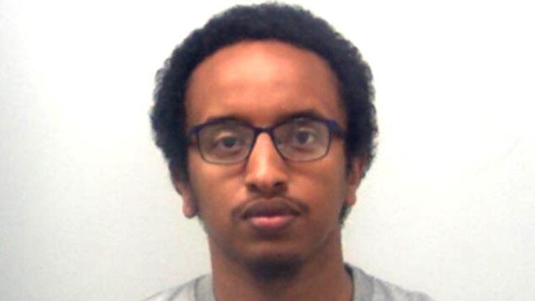 Ali Harbi ALI Police custody image 