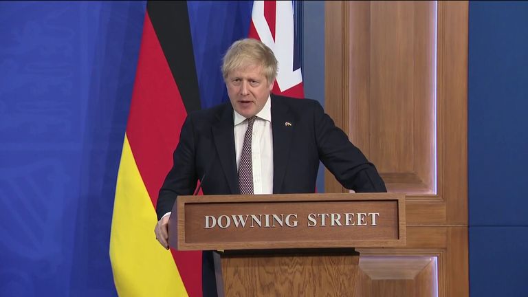 The Prime Minister, Boris Johnson