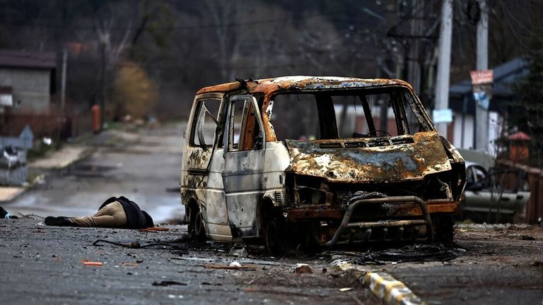 Ukraine Bucha Massacre Photos & Video: What Happened In Bucha? Wikipedia & Pictures Graphic Mapa Ukraine