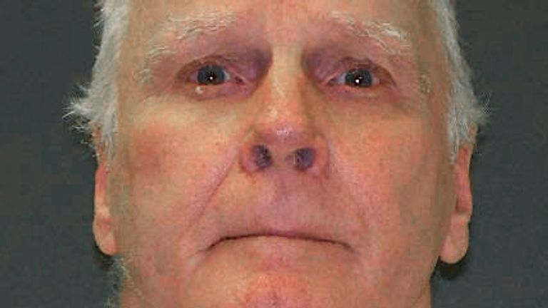  In this photo provided by the Texas Department of Criminal Justice, death row inmate Carl Wayne Buntion is pictured in an undated photo. Buntion, Texas... oldest death row inmate, faces execution for killing a Houston police officer nearly 32 years ago during a traffic stop. (Texas Department of Criminal Justice via AP)