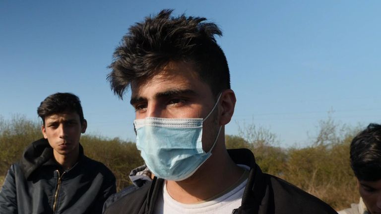 17-year-old Afghan refugee Shafi Ullah 