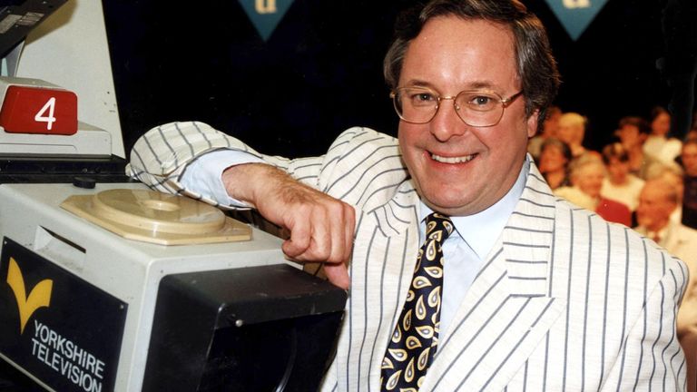 Richard Whiteley launched Channel 4 with Countdown in 1982. Pic: ITV/Shutterstock