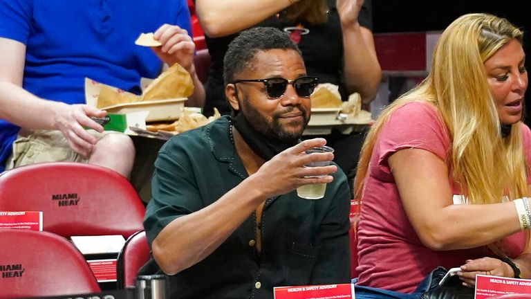 The actor was seen at an NBA basketball between the Miami Heat and the Oklahoma City Thunder in March